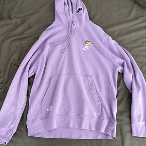 Lavender Nike hoodie size large